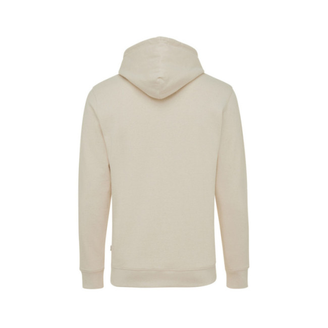 Sweat à capuche en coton recyclé non teinté Iqoniq Torres 