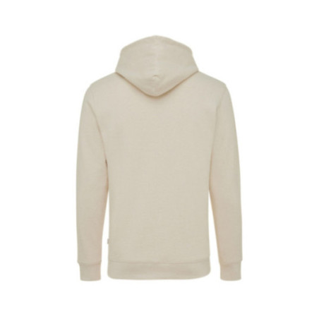 Sweat à capuche en coton recyclé non teinté Iqoniq Torres 