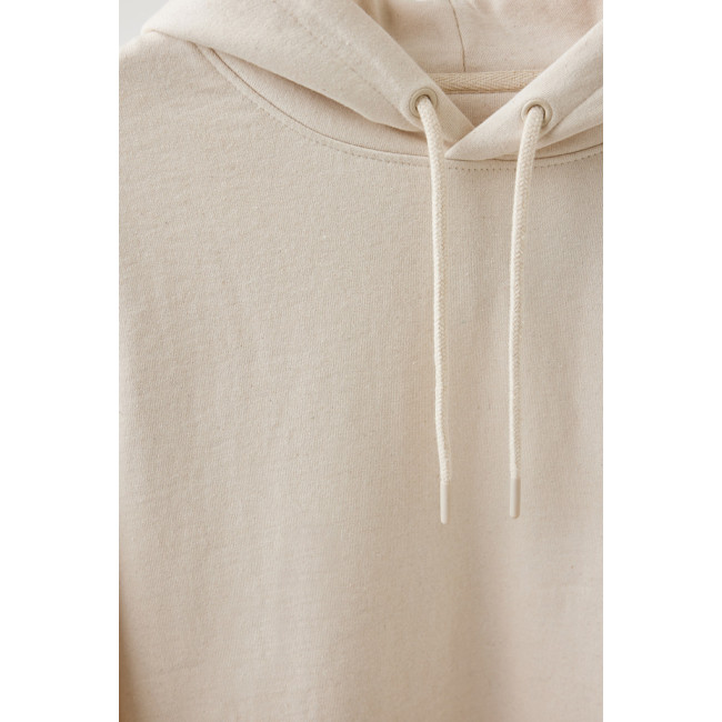 Sweat à capuche en coton recyclé non teinté Iqoniq Torres 