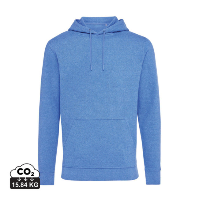 Sweat à capuche en coton recyclé non teinté Iqoniq Torres 