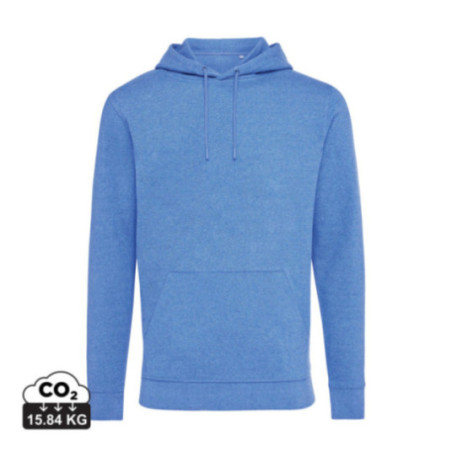 Sweat à capuche en coton recyclé non teinté Iqoniq Torres 