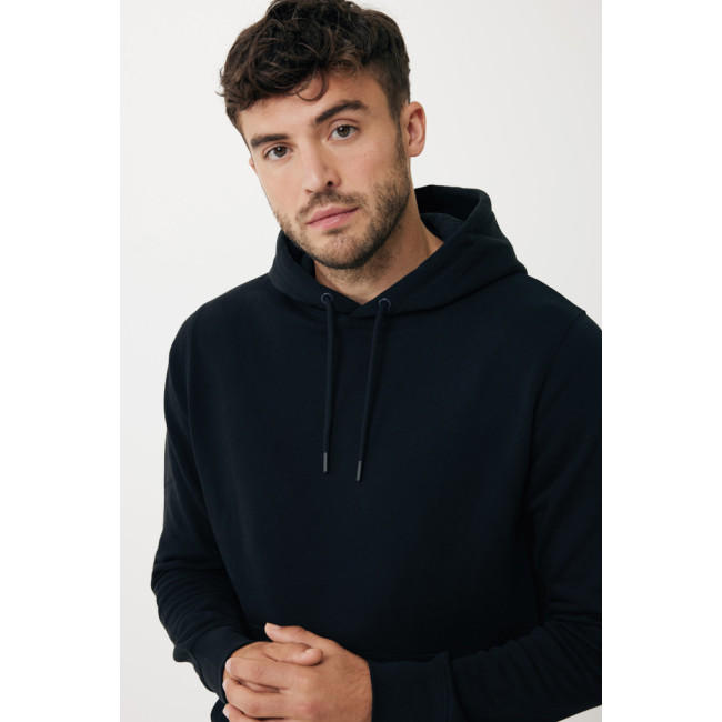 Sweat à capuche personnalisé en coton recyclé Iqoniq Rila 
