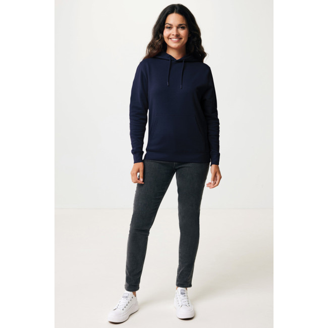 Sweat à capuche personnalisé en coton recyclé Iqoniq Rila 