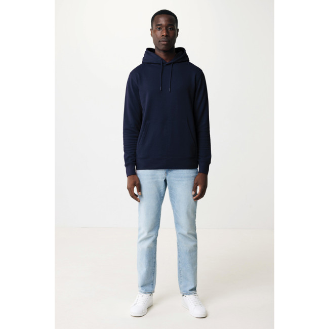 Sweat à capuche personnalisé en coton recyclé Iqoniq Rila 