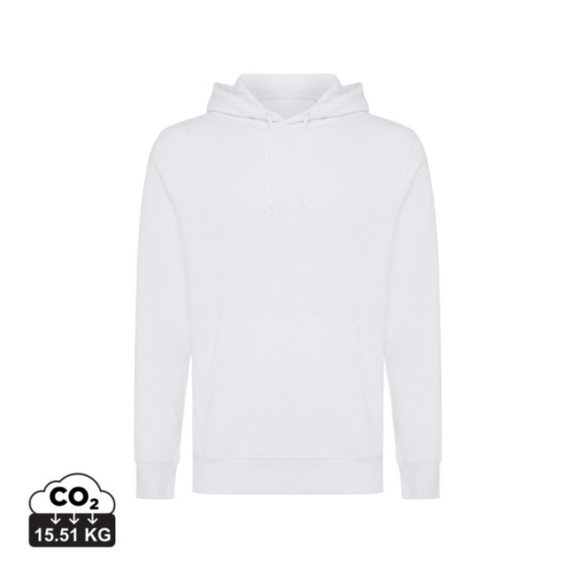 Sweat à capuche personnalisé en coton recyclé Iqoniq Rila 
