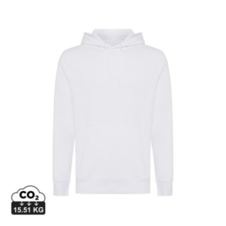 Sweat à capuche personnalisé en coton recyclé Iqoniq Rila 