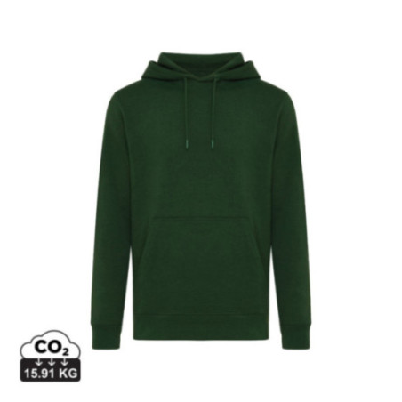 Sweat à capuche personnalisé en coton recyclé Iqoniq Rila 