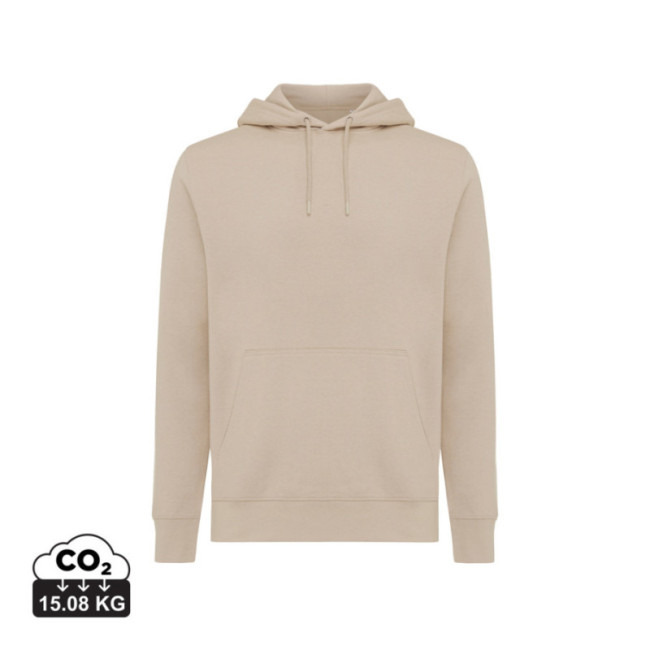 Sweat à capuche personnalisé en coton recyclé Iqoniq Rila 