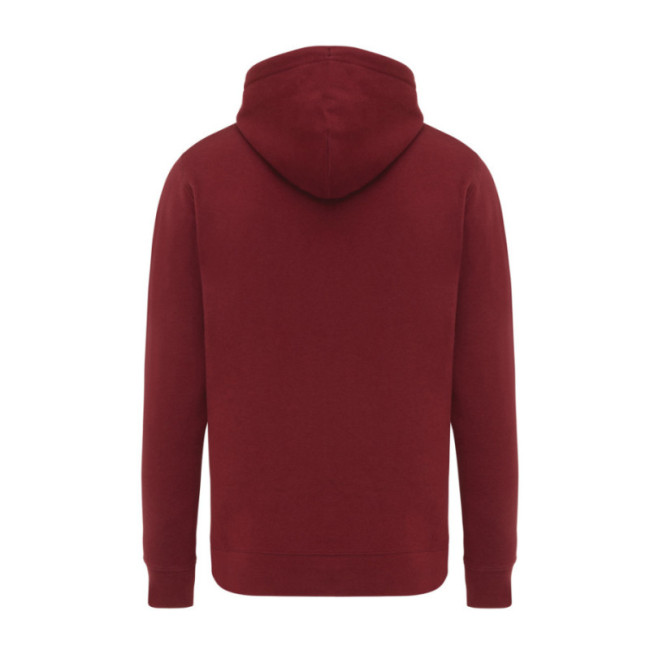 Sweat à capuche personnalisé en coton recyclé Iqoniq Rila 