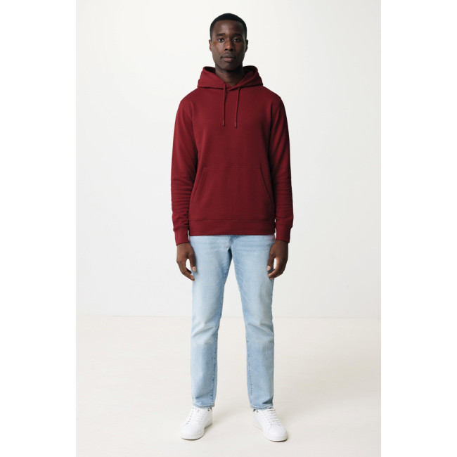 Sweat à capuche personnalisé en coton recyclé Iqoniq Rila 
