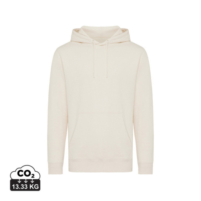 Sweat à capuche personnalisé en coton recyclé Iqoniq Rila 