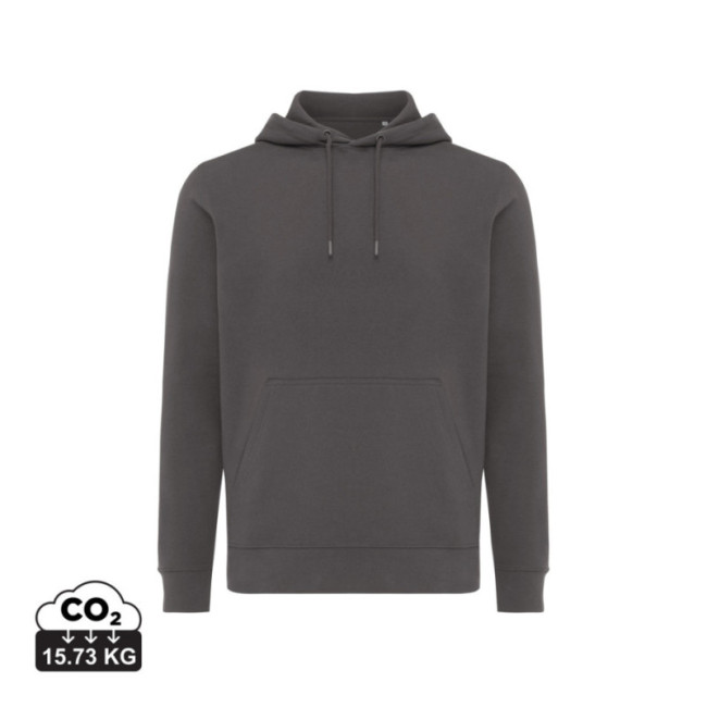 Sweat à capuche personnalisé en coton recyclé Iqoniq Rila 