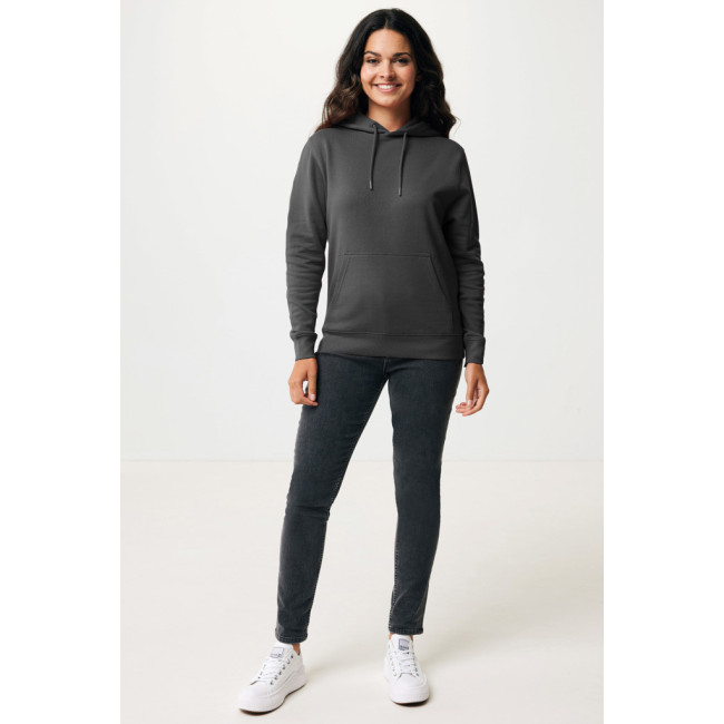 Sweat à capuche personnalisé en coton recyclé Iqoniq Rila 