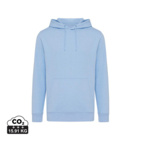 Sweat à capuche personnalisé en coton recyclé Iqoniq Rila 