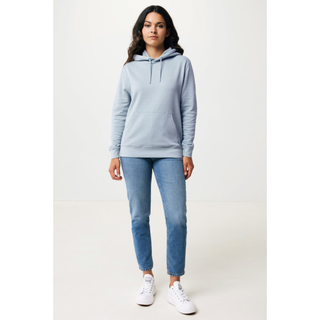 Sweat à capuche personnalisé en coton recyclé Iqoniq Rila 