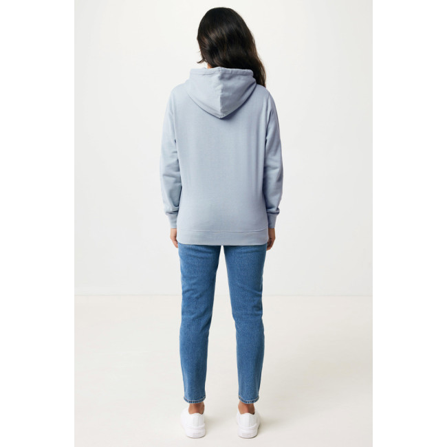 Sweat à capuche personnalisé en coton recyclé Iqoniq Rila 