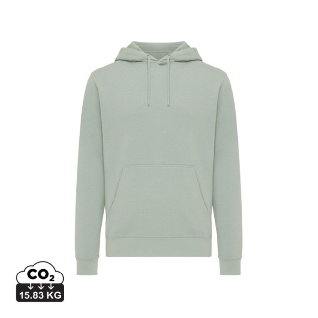 Sweat à capuche personnalisé en coton recyclé Iqoniq Rila 