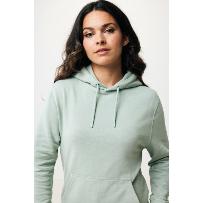 Sweat à capuche personnalisé en coton recyclé Iqoniq Rila 