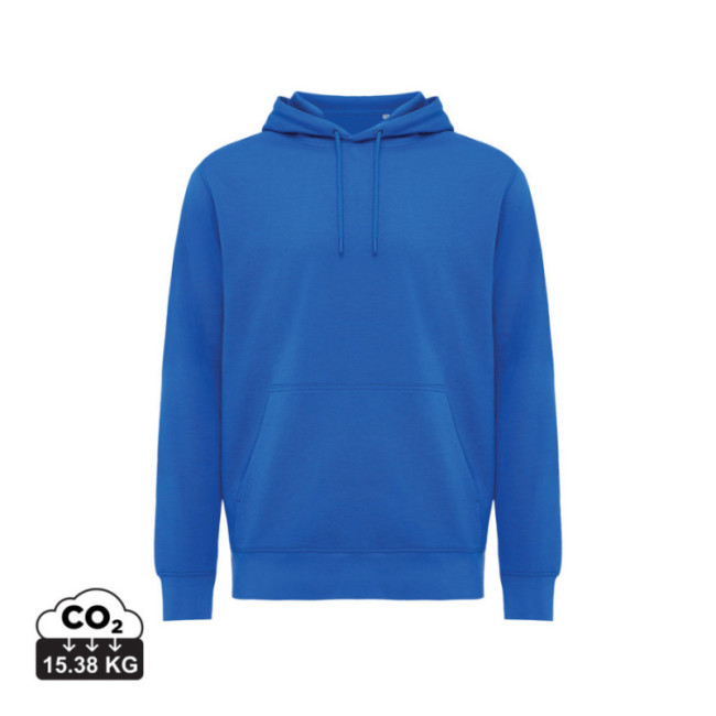 Sweat à capuche personnalisé en coton recyclé Iqoniq Rila 