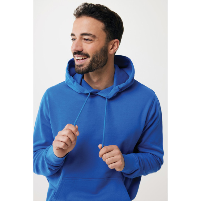 Sweat à capuche personnalisé en coton recyclé Iqoniq Rila 