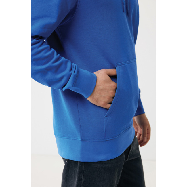 Sweat à capuche personnalisé en coton recyclé Iqoniq Rila 