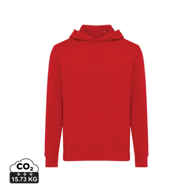 Sweat à capuche personnalisé en coton recyclé Iqoniq Rila 