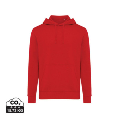 Sweat à capuche personnalisé en coton recyclé Iqoniq Rila 