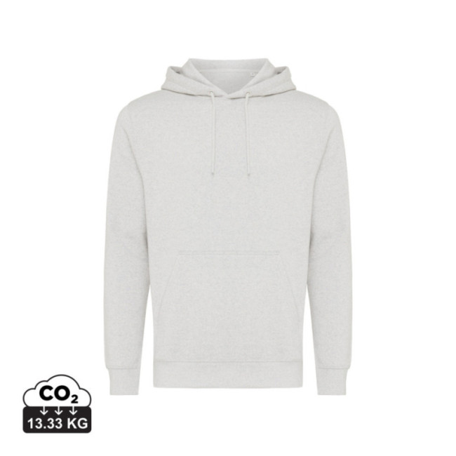 Sweat à capuche personnalisé en coton recyclé Iqoniq Rila 