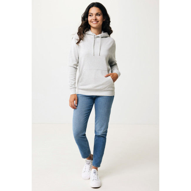 Sweat à capuche personnalisé en coton recyclé Iqoniq Rila 
