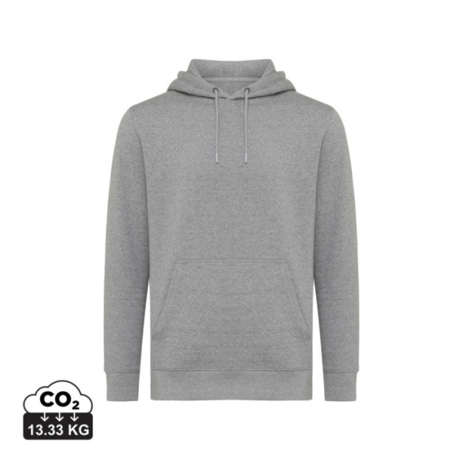 Sweat à capuche personnalisé en coton recyclé Iqoniq Rila 