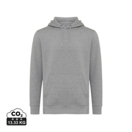 Sweat à capuche personnalisé en coton recyclé Iqoniq Rila 