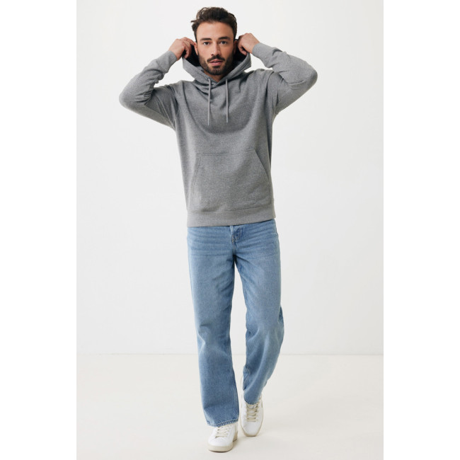 Sweat à capuche personnalisé en coton recyclé Iqoniq Rila 