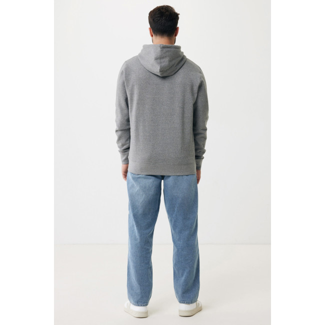 Sweat à capuche personnalisé en coton recyclé Iqoniq Rila 