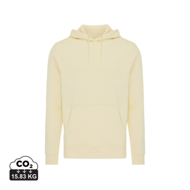 Sweat à capuche personnalisé en coton recyclé Iqoniq Rila 