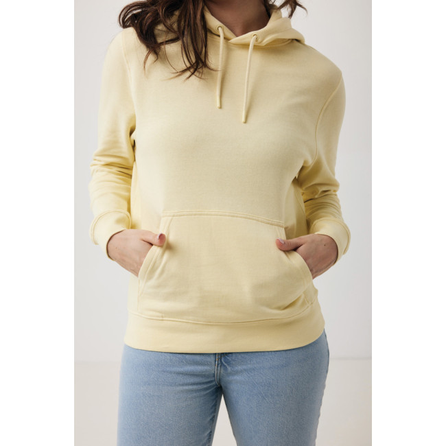 Sweat à capuche personnalisé en coton recyclé Iqoniq Rila 