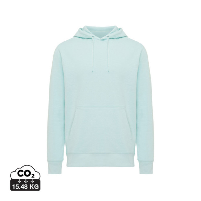 Sweat à capuche personnalisé en coton recyclé Iqoniq Rila 