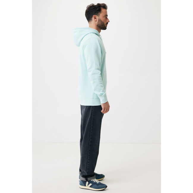 Sweat à capuche personnalisé en coton recyclé Iqoniq Rila 