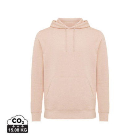 Sweat à capuche personnalisé en coton recyclé Iqoniq Rila 