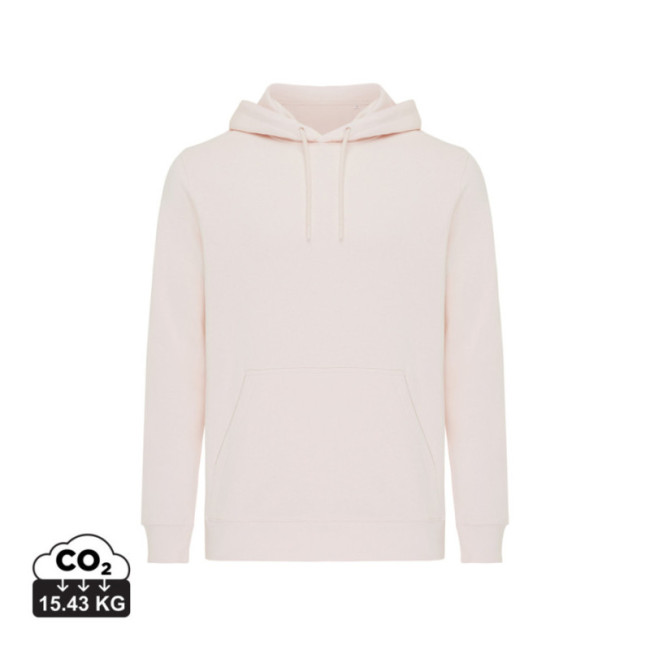 Sweat à capuche personnalisé en coton recyclé Iqoniq Rila 