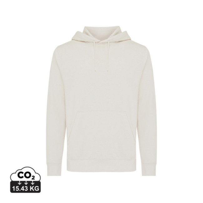 Sweat à capuche personnalisé en coton recyclé Iqoniq Rila 
