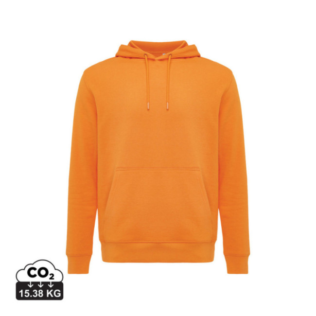 Sweat à capuche personnalisé en coton recyclé Iqoniq Rila 
