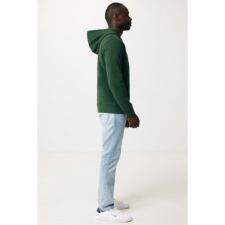 Sweat à capuche zippé en coton recyclé Iqoniq Abisko 