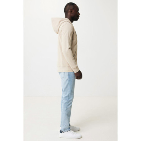 Sweat à capuche zippé en coton recyclé Iqoniq Abisko 