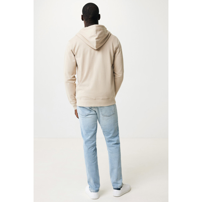Sweat à capuche zippé en coton recyclé Iqoniq Abisko 
