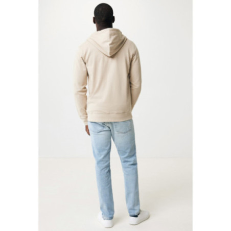 Sweat à capuche zippé en coton recyclé Iqoniq Abisko 