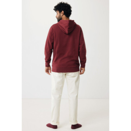 Sweat à capuche zippé en coton recyclé Iqoniq Abisko 
