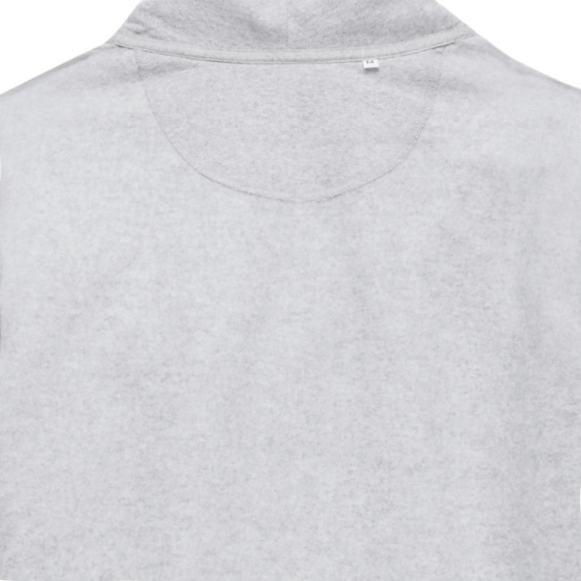 Sweat à capuche zippé en coton recyclé Iqoniq Abisko 
