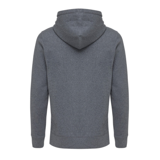 Sweat à capuche zippé en coton recyclé Iqoniq Abisko 