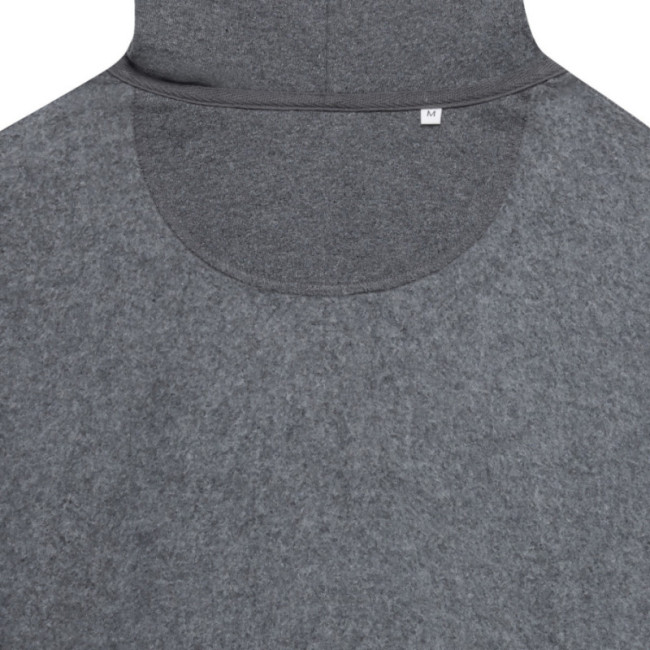 Sweat à capuche zippé en coton recyclé Iqoniq Abisko 