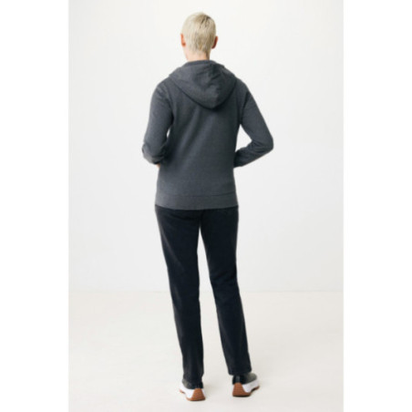 Sweat à capuche zippé en coton recyclé Iqoniq Abisko 